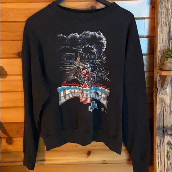 Vintage Harley Davidson pullover sweater